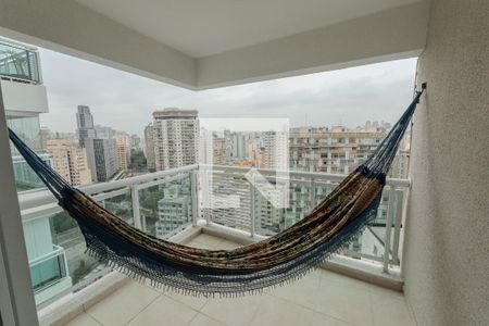 Sacada de apartamento à venda com 1 quarto, 42m² em Bela Vista, São Paulo