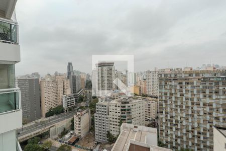 Sacada de apartamento à venda com 1 quarto, 42m² em Bela Vista, São Paulo