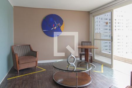 Área comum de apartamento para alugar com 1 quarto, 65m² em Vila Uberabinha, São Paulo