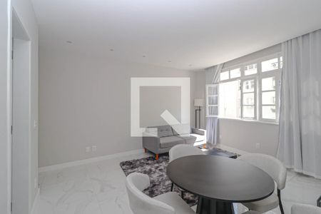 Sala de apartamento à venda com 3 quartos, 98m² em Leme, Rio de Janeiro