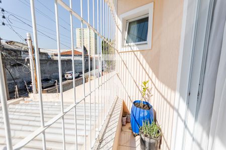 Varanda da Suíte de casa à venda com 2 quartos, 128m² em Vila Príncipe de Gales, Santo André
