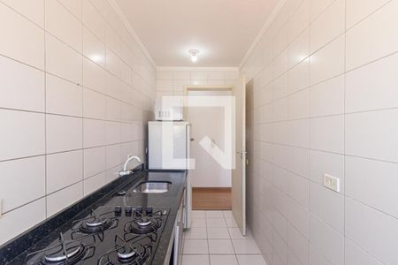Cozinha de apartamento para alugar com 2 quartos, 50m² em Novo Mundo, Curitiba