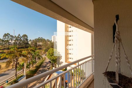 Varanda da Sala de apartamento para alugar com 3 quartos, 95m² em Tamboré, Barueri