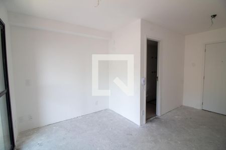 Sala/Quarto de apartamento à venda com 1 quarto, 24m² em Cidade Monções, São Paulo