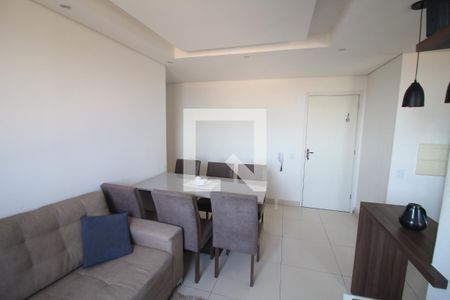 Sala de apartamento à venda com 2 quartos, 57m² em Cinco, Contagem