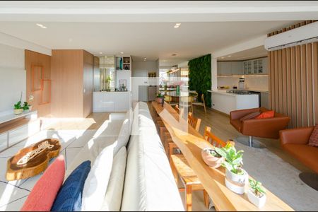 Sala de apartamento à venda com 3 quartos, 120m² em Caiçaras, Belo Horizonte