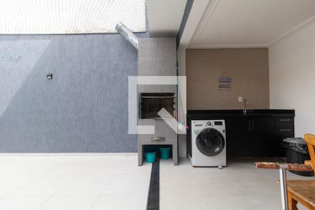 Área gourmet e área de serviço de casa à venda com 2 quartos, 100m² em Vila Aricanduva, São Paulo