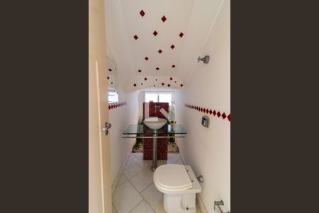 Lavabo de casa de condomínio para alugar com 5 quartos, 412m² em Residencial Barão do Café, Campinas