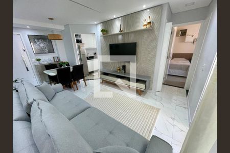 Sala de apartamento para alugar com 2 quartos, 57m² em Vila Augusta, Guarulhos