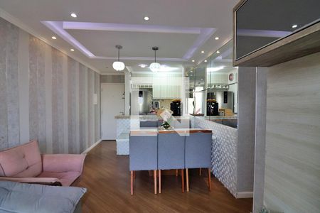 Sala  de apartamento à venda com 3 quartos, 70m² em Taboão, São Bernardo do Campo