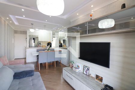 Sala  de apartamento à venda com 3 quartos, 70m² em Taboão, São Bernardo do Campo