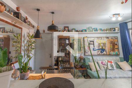 Sala de apartamento à venda com 2 quartos, 52m² em Vila Mimosa, Campinas