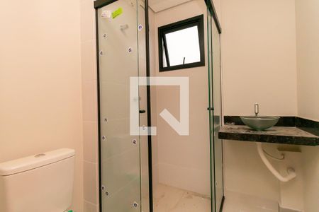 Banheiro de apartamento à venda com 1 quarto, 30m² em Vila Prudente, São Paulo