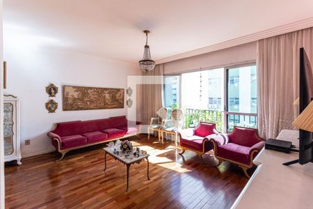 Sala de apartamento à venda com 3 quartos, 120m² em Santa Cecilia, São Paulo