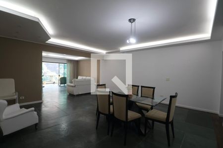 Sala de apartamento para alugar com 4 quartos, 259m² em Barra Funda, Guarujá