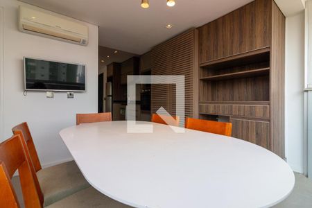 Sala de Jantar de apartamento para alugar com 1 quarto, 74m² em Vila Olímpia, São Paulo