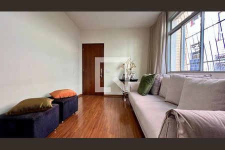Sala de apartamento à venda com 3 quartos, 90m² em Cruzeiro, Belo Horizonte