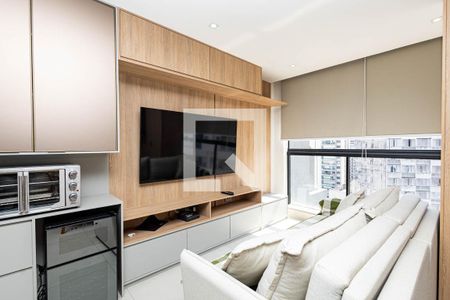 Sala de apartamento para alugar com 1 quarto, 45m² em Bela Vista, São Paulo