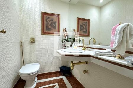 Lavabo de apartamento à venda com 3 quartos, 215m² em Copacabana, Rio de Janeiro