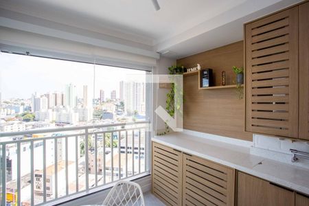 Varanda da Sala de apartamento à venda com 2 quartos, 45m² em Centro, Diadema