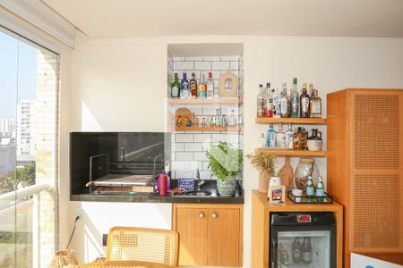 Varanda Gourmet de apartamento à venda com 3 quartos, 162m² em Lapa, São Paulo