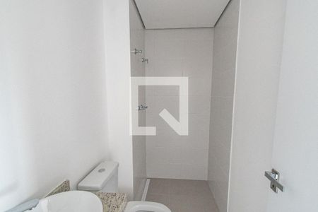 Banheiro de kitnet/studio à venda com 1 quarto, 29m² em Vila Dom Pedro I, São Paulo