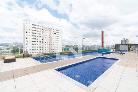 Piscina de apartamento à venda com 4 quartos, 110m² em Jk, Contagem