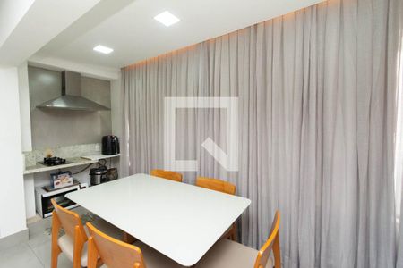 Sala de TV e Jantar de apartamento à venda com 4 quartos, 110m² em Jk, Contagem