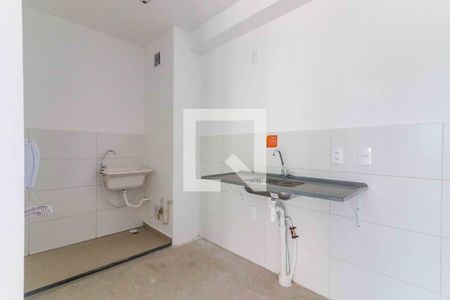 Cozinha e Área de Serviço de kitnet/studio à venda com 2 quartos, 37m² em Vila Butantã, São Paulo