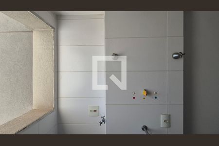 Área de Serviço de apartamento à venda com 2 quartos, 54m² em Vila Tibiriçá, Santo André