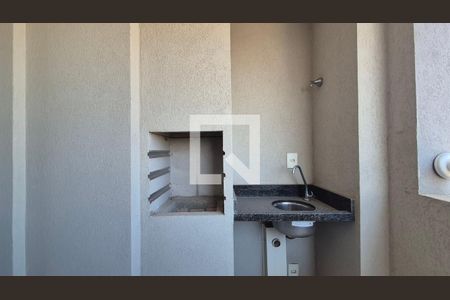 Varanda de apartamento à venda com 2 quartos, 54m² em Vila Tibiriçá, Santo André