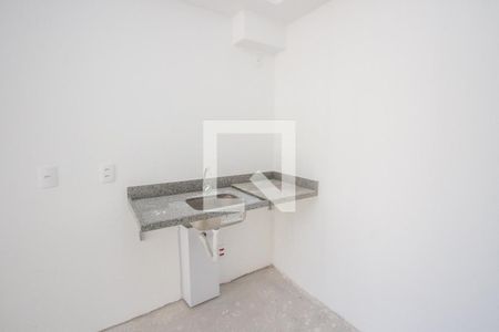 Sala/Cozinha de apartamento à venda com 1 quarto, 40m² em Santo Amaro, São Paulo