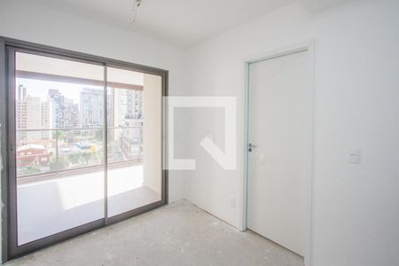 Sala/Cozinha de apartamento à venda com 1 quarto, 40m² em Santo Amaro, São Paulo