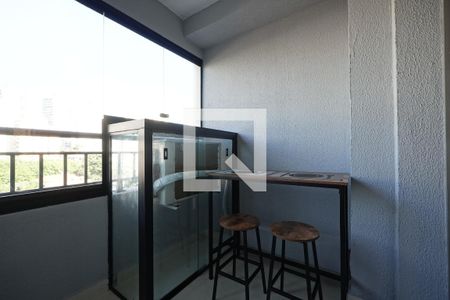 Varanda de kitnet/studio para alugar com 1 quarto, 32m² em Sacomã, São Paulo