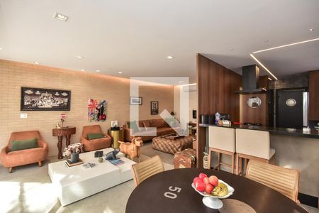 Sala de casa de condomínio para alugar com 4 quartos, 300m² em Jardim Panorama, São Paulo