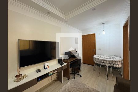 Sala de apartamento à venda com 2 quartos, 55m² em Parque Oratório, Santo André