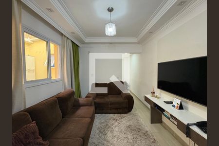 Sala de apartamento à venda com 2 quartos, 55m² em Parque Oratório, Santo André