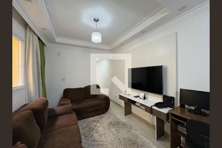 Sala de apartamento à venda com 2 quartos, 55m² em Parque Oratório, Santo André