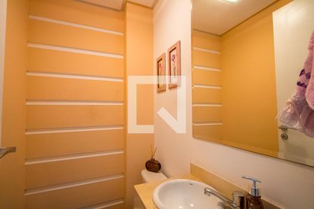 Lavabo de apartamento à venda com 3 quartos, 134m² em Jardim Bela Vista, Santo André