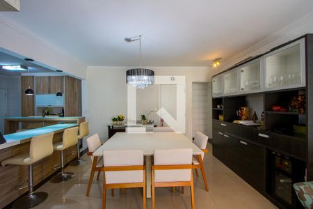 Sala de Jantar de apartamento à venda com 3 quartos, 134m² em Jardim Bela Vista, Santo André