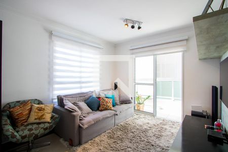 Sala de apartamento à venda com 3 quartos, 134m² em Jardim Bela Vista, Santo André