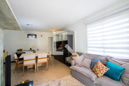 Sala de apartamento à venda com 3 quartos, 134m² em Jardim Bela Vista, Santo André