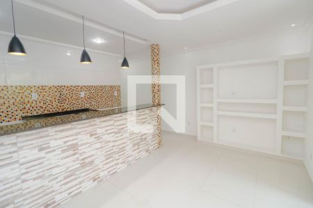 Sala/Cozinha de kitnet/studio para alugar com 1 quarto, 65m² em Barra da Tijuca, Rio de Janeiro