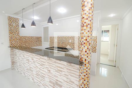 Sala/Cozinha de kitnet/studio para alugar com 1 quarto, 65m² em Barra da Tijuca, Rio de Janeiro