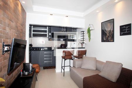 Studio - Sala de kitnet/studio para alugar com 1 quarto, 30m² em Centro Histórico, Porto Alegre