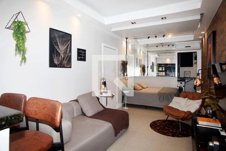 Studio - Sala de kitnet/studio para alugar com 1 quarto, 30m² em Centro Histórico, Porto Alegre