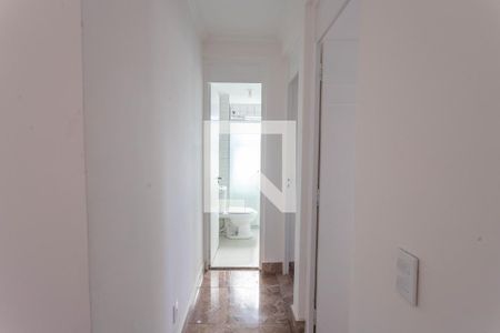 Corredor  de apartamento à venda com 2 quartos, 48m² em Jardim Arco-iris, Diadema