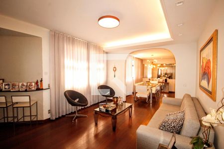 Sala de apartamento à venda com 4 quartos, 315m² em Santo Antônio, Belo Horizonte