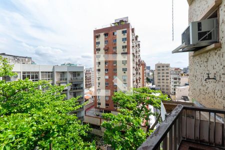 Varanda da Sala de apartamento à venda com 3 quartos, 128m² em Tijuca, Rio de Janeiro