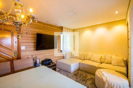Sala de apartamento à venda com 2 quartos, 75m² em Jardim Stella, Santo André